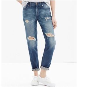 Madewell Distressed Boyjean